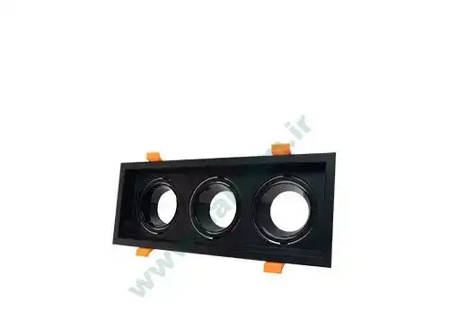 قاب هالوژن سه خانه 