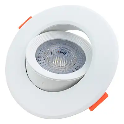 چراغ سقفی COB توکار قابل تنظیم 6 وات 