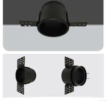 چراغ توکار سیمون داونلایت سقفی تریملس لامپ خور GU10 